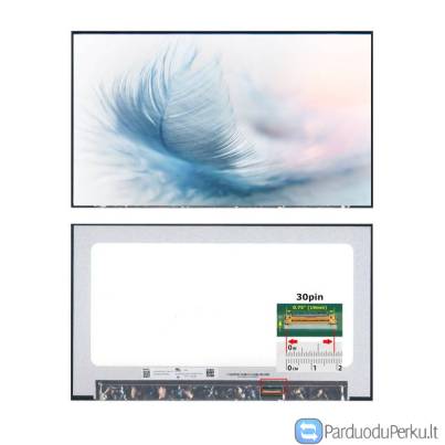 Матрица SLIM 15,6″ | 1920 × 1080 px | 60 Гц | 30 pin (справа) | матовая | без креплений | инвертор н