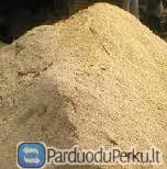 Smėlis smelio dezems, papludimiams