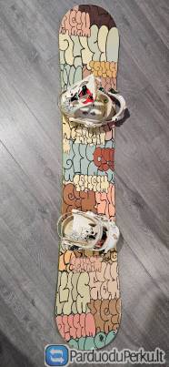 Snieglente su apkaustais