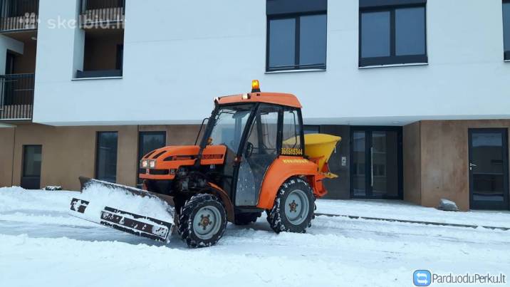 Sniego valymas, sniego išvežimas