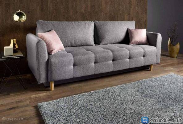 Sofa - lova " Nordic " su patalynės dėže