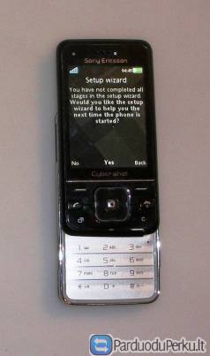 Sony Ericsson C903 Slide mygtukinis retro telefonas dalims