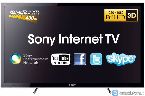 SONY KDL-40HX750 102cm 400Hz FULL HD 3D