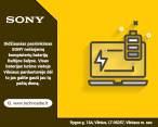 Sony nešiojamų kompiuterių baterijos