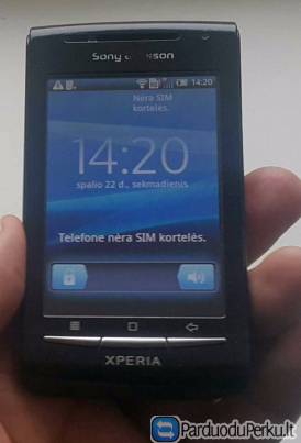 SonyEricsson x8 ir kiti