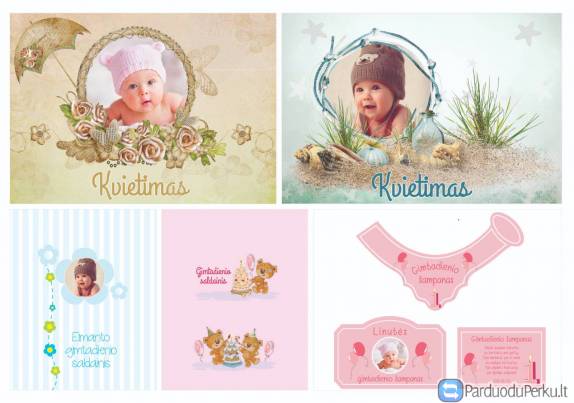 Spalvinga atributika įvairioms šventėms