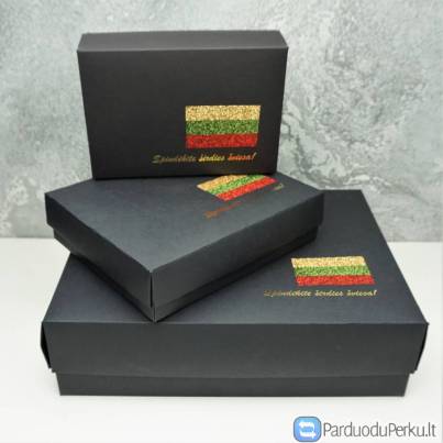 Spaudai ant dėžučių ir maišėlių