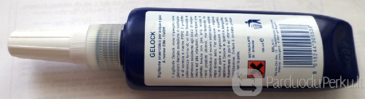 Srieginių sujungimų sandariklis GELOCK