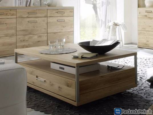 Staliukas ir 2 lentynos Espero/duo