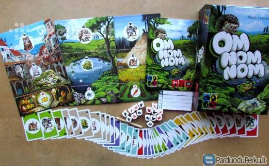 Stalo žaidimas Om nom nom