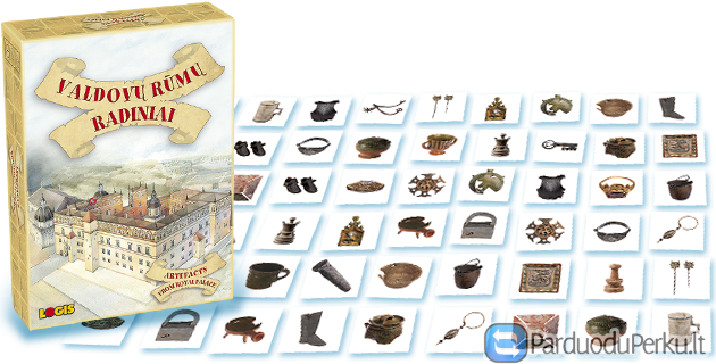 Stalo žaidimas Valdovų rūmų radiniai