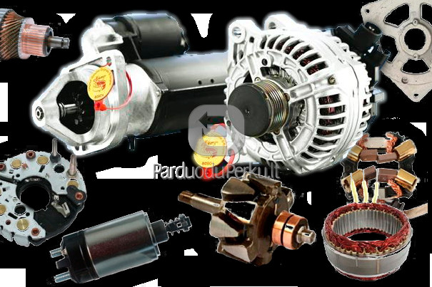 Starterių, generatorių remontas