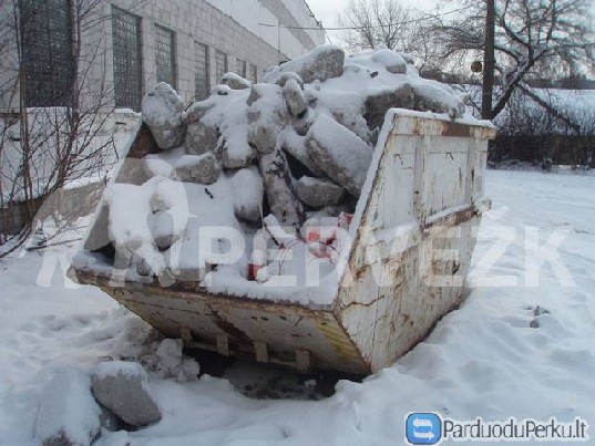 Statybinių atliekų konteinerių nuoma