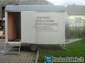 Statybinių vagonėlių nuoma