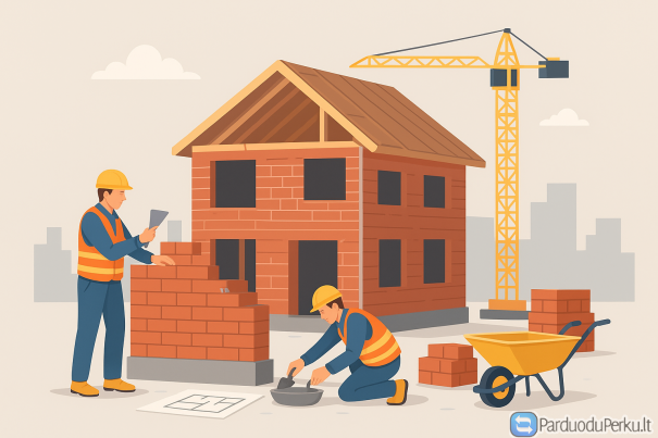 Statybos įmonių bei verslų išpardavimas