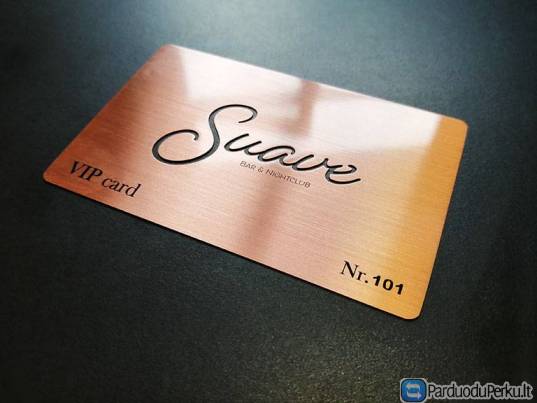 STEEL MEMBERSHIP CARDS