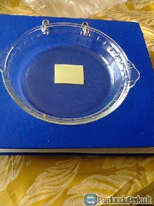 Stiklinis kepimo indas