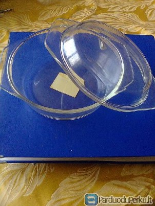 Stiklinis kepimo indas