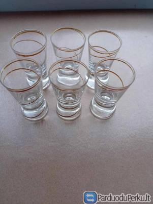Stikliukų komplektas 6 vnt -4 €