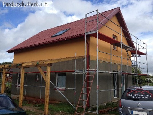 STOGŲ DENGIMAS , FASADŲ ŠILTINIMAS