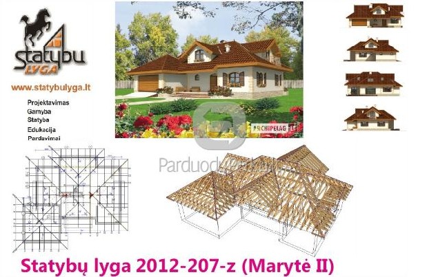 Stogų ir karkasinių namų projektavimas, gamyba ir statyba