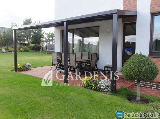 Stoginės terasoms, automobiliams