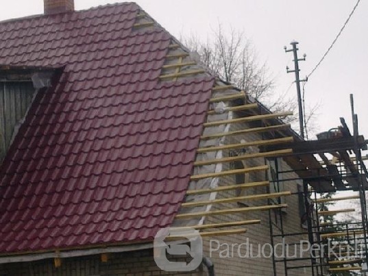 Stogu remontas, skardinimo darbai