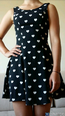 Suknelė su širdelėmis ~ 14 m.