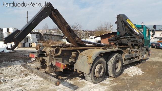 SUNKVEŽIMIO SU KRANU (MANIPULIATORIUMI/FISKAR) nuoma