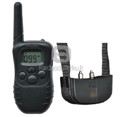 Šuns kontroliavimo, dresiravimo  antkaklis su nuotoliniu val