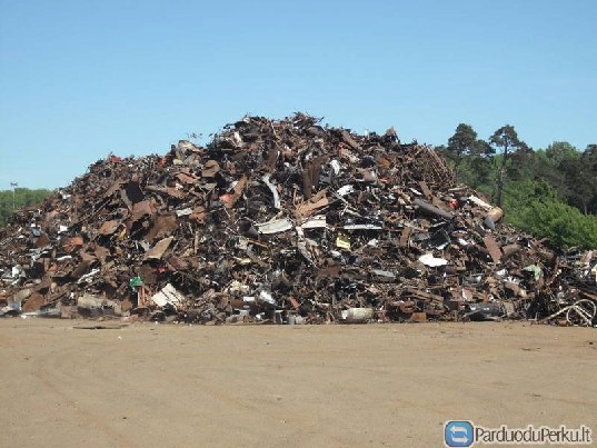 Superkame visų metalų laužą.Griovimas-demontavimas