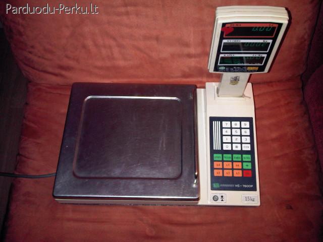 Svarstyklės iki 15kg."HANA HS-7600"(naudotos)