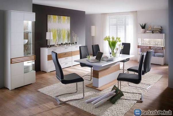 Svetainės ir valgomojo baldų komplektai "Saltos"