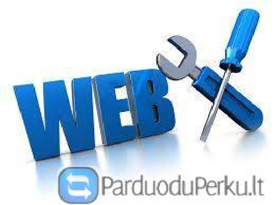 svetainių kūrimas