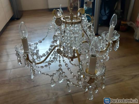 Šviestuvas krikštolo