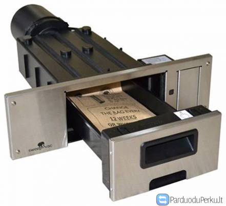 Sweepovac siurblys virtuveje ar prieškambaryje