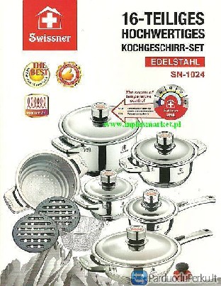 Swissner firmos puodai