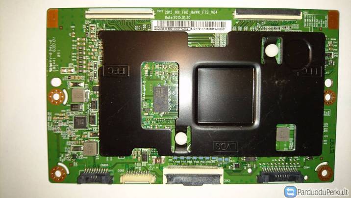 T-CON plokštės ir kitos dalys