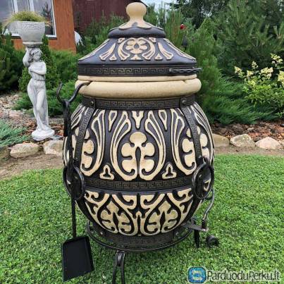 Tandoori ATTIKA 85L | Aukščiausios kokybės šamotinė kepsninė