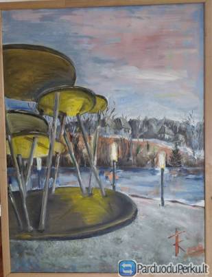 Tapybos paveikslas “Amfiteatras”