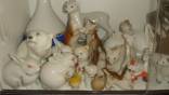 Tartbinės porcelianinės skulpturėlės.