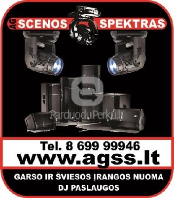 Techninio renginių aptarnavimo paslaugos