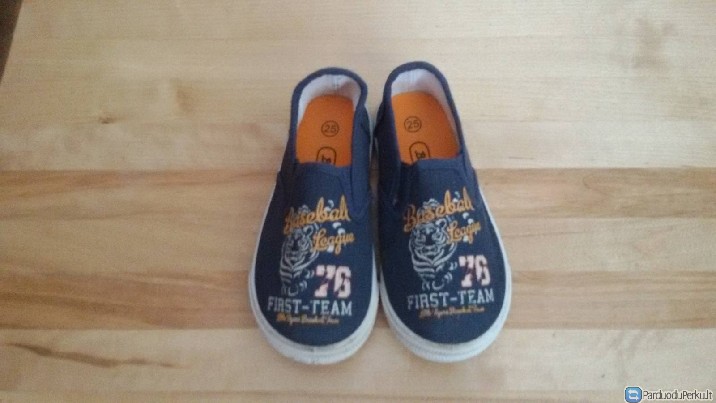 Tekstiliniai sportiniai bateliai, 25 dyd.