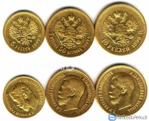 *** Tel. 8 605 45548 !!!  BRANGIAI perku CARINIUS AUKSINIUS 5rub,10rub,15 rublius.