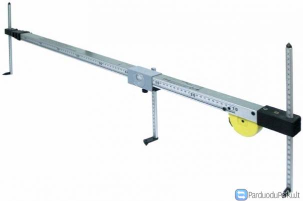 Teleskopinė automobilių kėbulo matmenų matavimo liniuotė