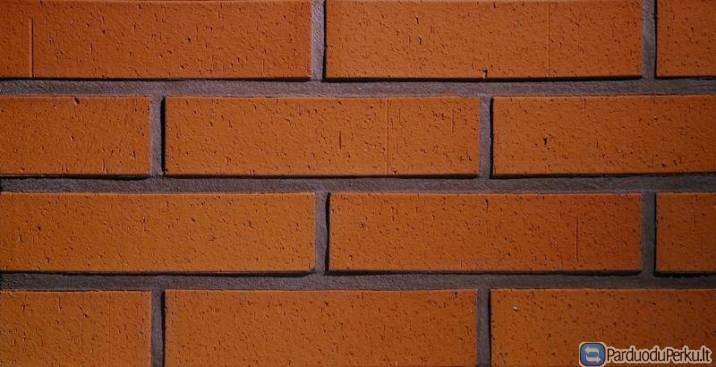 Terca raudona Kare apdailos plyta gera kaina