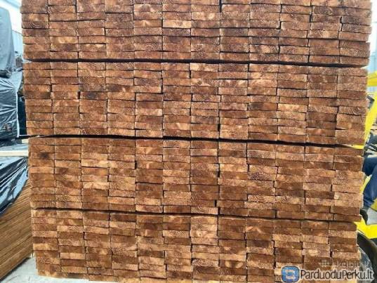 Termo pušies žaliava ir gaminiai