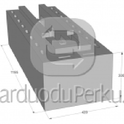 TERMOPLOKK SILVER statybiniai polistireno blokeliai