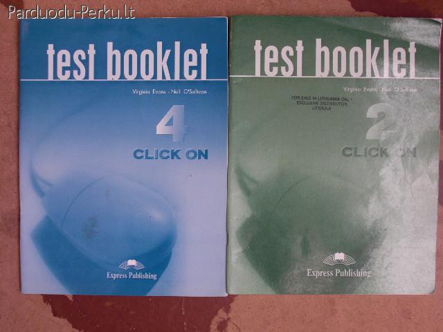 Testai besimokantiems pagal Clic on 2 ar 4