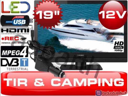 Thomson Led televizoriai 19" - 24" 12v